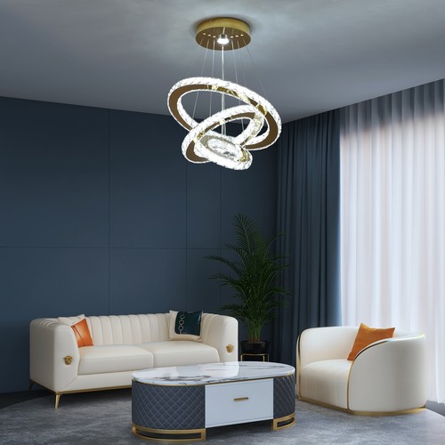 Dimmbare gold pendelleuchte - gold,