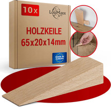 LouMaxx 10er Set Holzkeile
