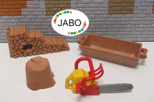 ( J 14/ 1 ) Playmobil Motorsäge mit Zubehör