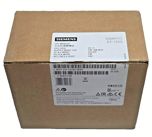 Siemens 6es7215 1ag40 0xb0 - siemens, 6es7215-1ag40-0xb0