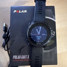 Polar Grit X GPS Multisportuhr - Schwarz (M/L)