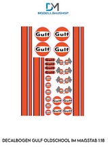 Decalbogen Sticker A4 Gulf