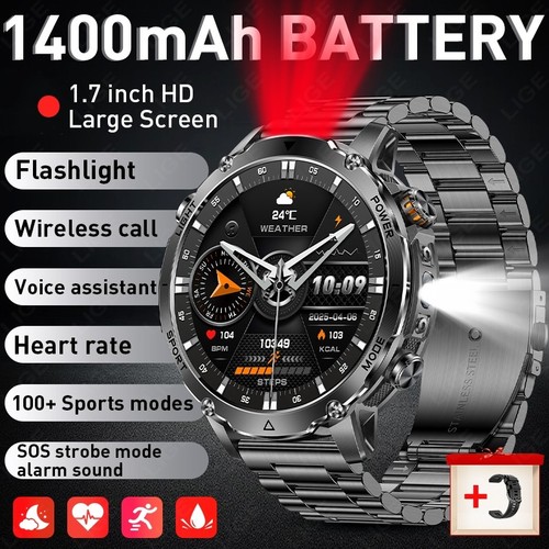 Smartwatch herren militär - herren,