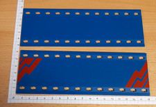 Fischertechnik Statikplatte 36338   36521 bedruckt  dunkelblau Bieten macht Spaß