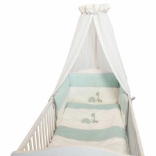 Be Be's Collection Bett Set 3 teilig Max & Mila mint, Betthimmel, Bettwäsche 