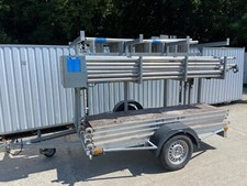 2 Stk Fahrgerüst Rollgerüst auf Anhänger, wie Layher oder plettac