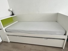 Ikea Bett mit Unterbett Inkl. Matratzen/Lattenrost