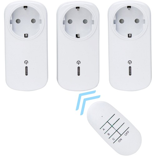 Kopp 3er set - set, funksteckdosen