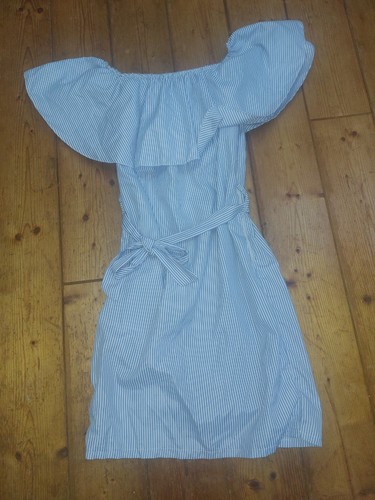 Maritimes off shoulder kleid - off,