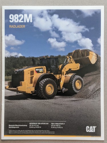 Caterpillar cat 982m radlader - caterpillar,