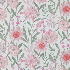 Wiesenblumen Weiß Stoff