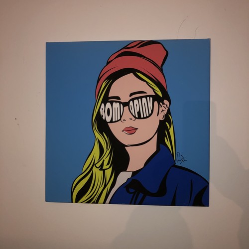 Pop art leinwand - art, (rar)