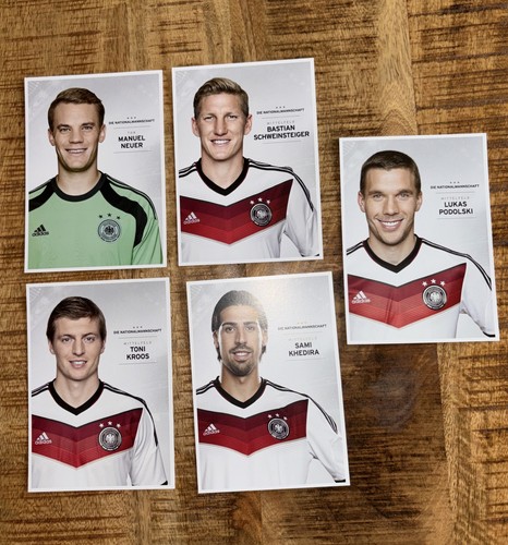 Autogrammkarten dfb adidas - autogrammkarten,