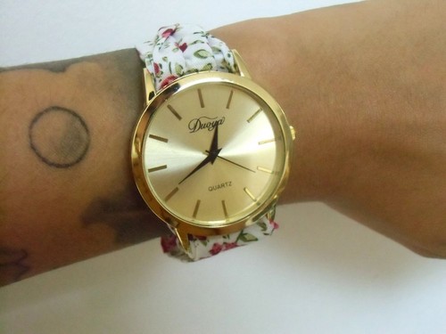 Armbanduhr bindeschal motiv - armbanduhr,