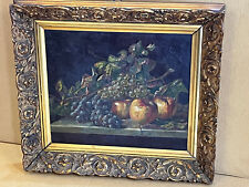 ÖLGEMÄLDE- OBST- STILLLEBEN