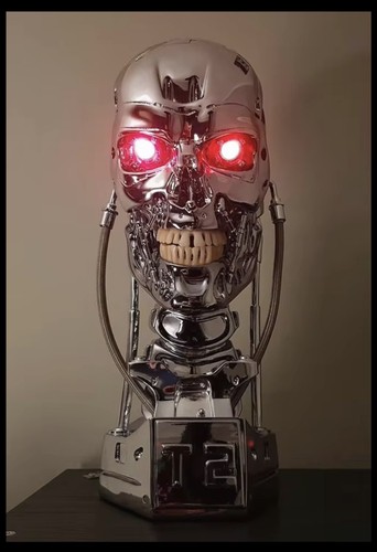 T800 t2 terminator skull - ,