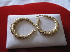 1 PAAR CREOLEN  mit MUSTER in