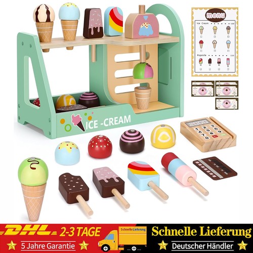 Eisdiele kinder holz - eisdiele,