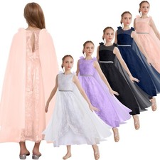 Kinder Mädchen Festlich Kleid Elegante Blumenmädchenkleider Chiffon Partykleider