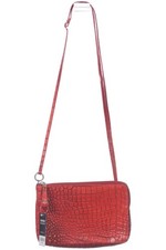 VOLKER LANG Handtasche Damen Umhängetasche Bag Damentasche Leder Rot #7q0lq3y