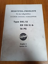 Eicher EKL 15 ED 110 16ps