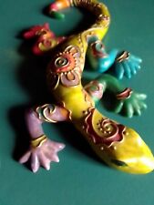 Dekoration. Gecko. Reptilien. zum Stellen. und.  Wanddekoration.