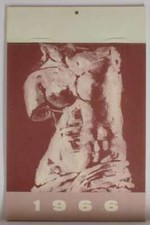 Pin-Up Kalender von 1966 