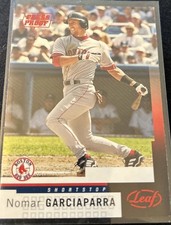 Nomar Garciaparra HOF Press Proof Red Leaf 2003 Nummer #16 neuwertig