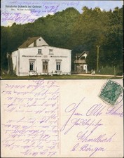 Hetzdorf-Flöha (Sachsen) Hetzdorfer Schweiz Restauration Bes.  Zschämisch 1910