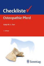 Checkliste Osteopathie Pferd ~ Katja Eser ~  9783132401693