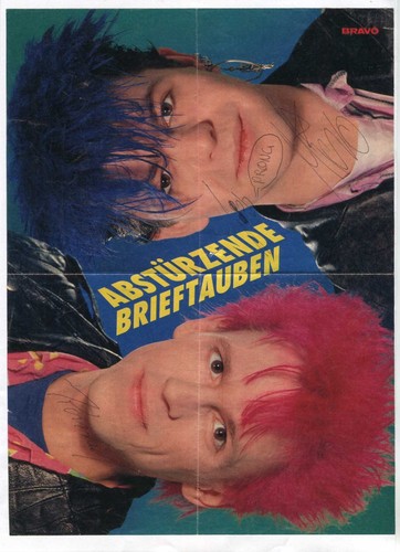 Abstürzende brieftauben - abstürzende,
