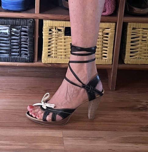 Sandalen high heels - heels, leder