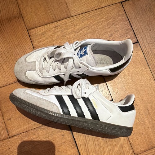 Adidas samba weiß - weiß/schwarz, gr