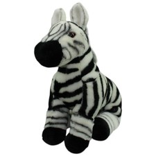 Nature Planet Plan International, hübsches Zebra Kuscheltier 30cm Gebraucht