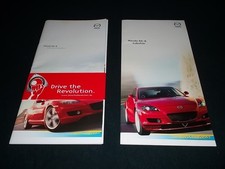 Mazda RX-8 Prospekt, Katalog, 3x, 2003/2004, XXL, Auto, Youngtimer, Wankel