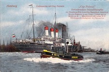 Hamburg - Hafenpartie mit "Cap Polonio" blanc