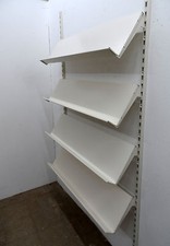 Zeitschriftenregal 100cm mit 4x Zeitschriftenboden Regale Tegometall Zeitung