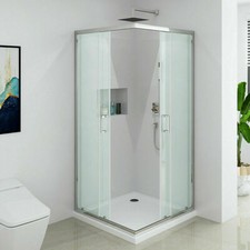 Duschkabine Eckdusche 90x75