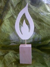 Kerze aus Holz Basteln