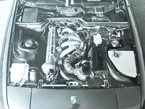 Porsche 924s pressefoto - porsche,