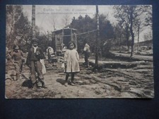 Frankreich 1915,wandernde Besenbinder-Familie ,Feldpost     (160)