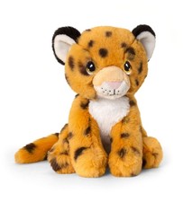 Keel Toys Gepard Stofftier 18 cm ideal für Kinder ab 3 Jahren