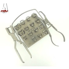 Kofferdam Set inkl. Instrumentarium Füllung mit 15 Klammern