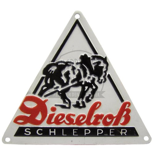 Emblem dieselroß alu - emblem, ,