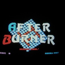 Used After Burner 2 SEGA 1987