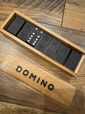Domino Holzsteine - Altes Spiel