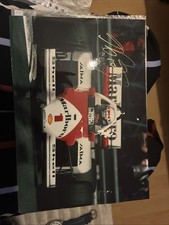 Alain Prost Hand Signed McLaren F1 Photo + Multiple COAs – Rare Collectible