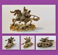 Guan Yu Messing-Statue