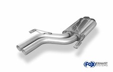 FOX Sportauspuff Edelstahl