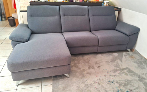 Rundecke nina ecksofa sitzer - ecksofa, 3-sitzer